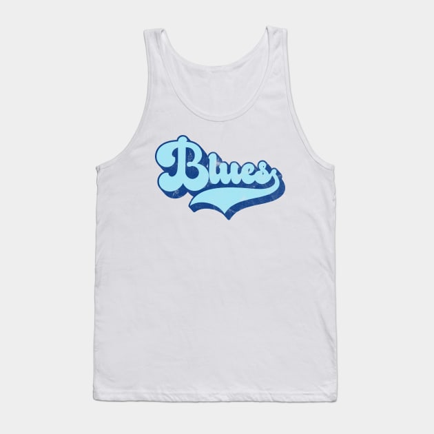 BLUES (Light Text) Tank Top by RCDBerlin